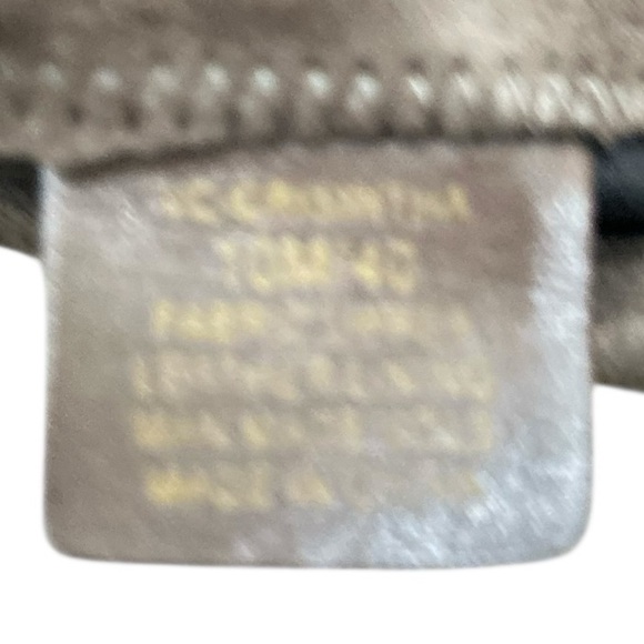 Vince Camuto Taupe Over the Knee Boots side zip back tie round toe size 10 - Picture 9 of 9